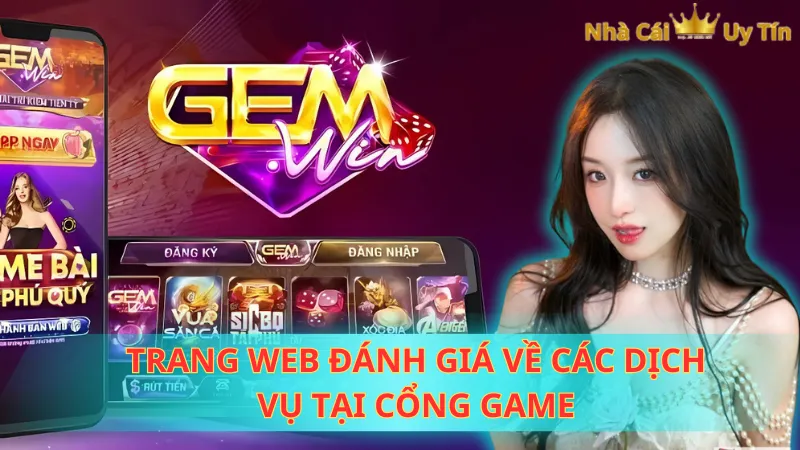 Trang web đánh giá về các dịch vụ tại cổng game