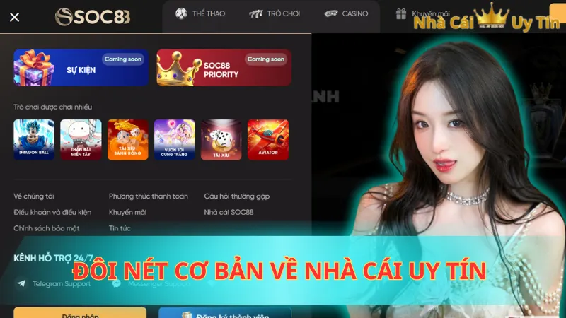 Đôi nét cơ bản về nhà cái uy tín