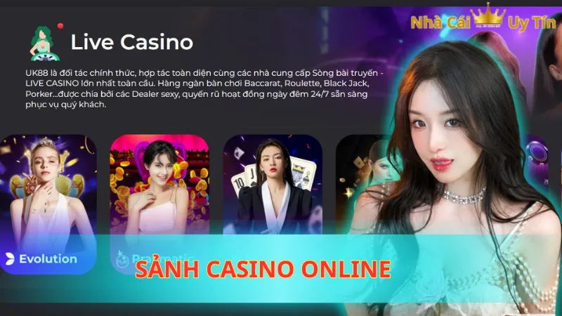 Sảnh casino online