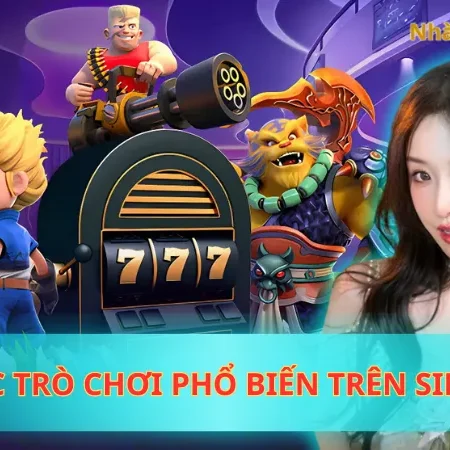 Các Trò Chơi Phổ Biến Trên Sin88 Thu Hút Đông Đảo Người Chơi