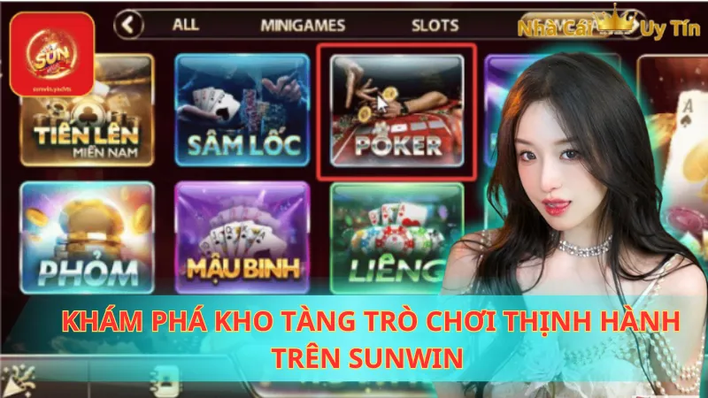 Khám phá kho tàng trò chơi thịnh hành trên Sunwin 